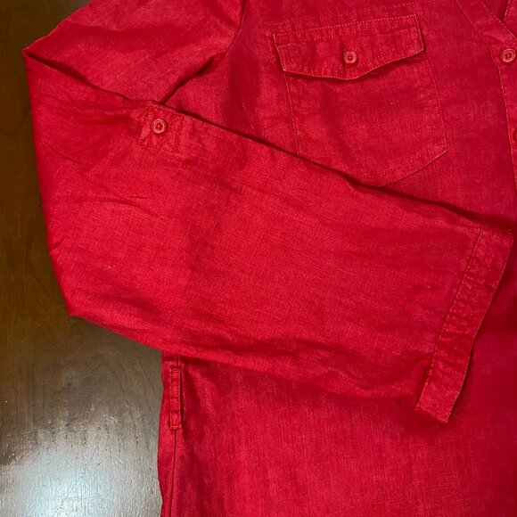 Lady Hathaway Coral Tunic, M - Picture 5 of 7